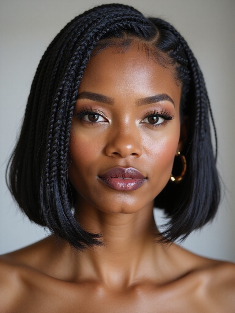 A Fulani braided bob