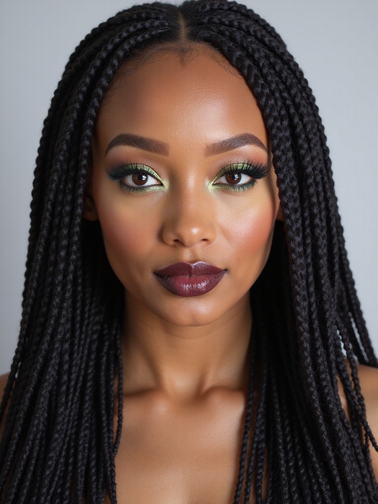 A micro braided bob