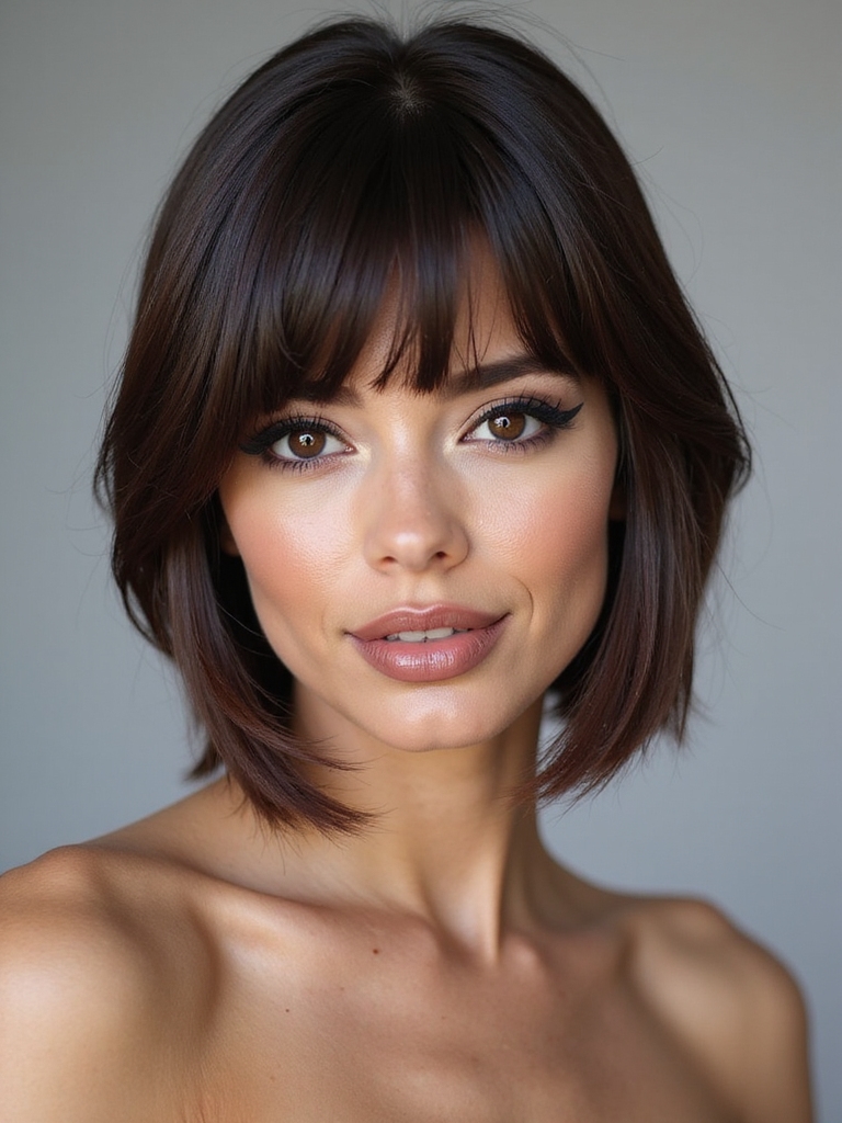 sleek shag with layers