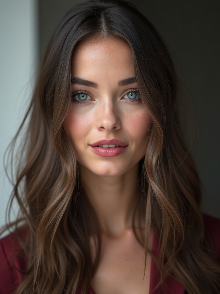 soft cheekbone grazing front layers