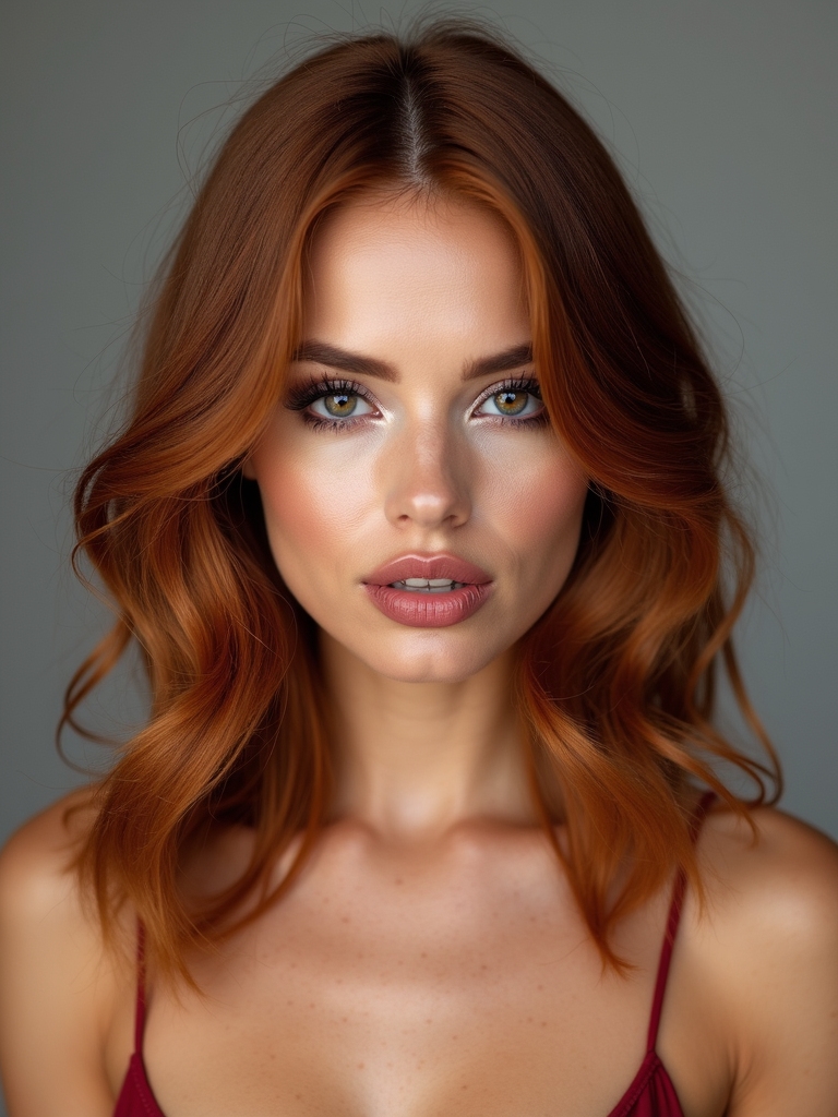 soft chin kissing layered pieces