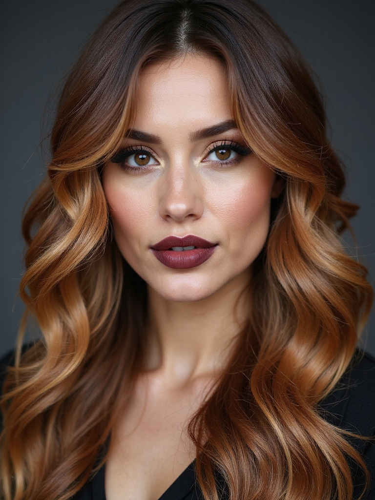 soft face framing layered bounce