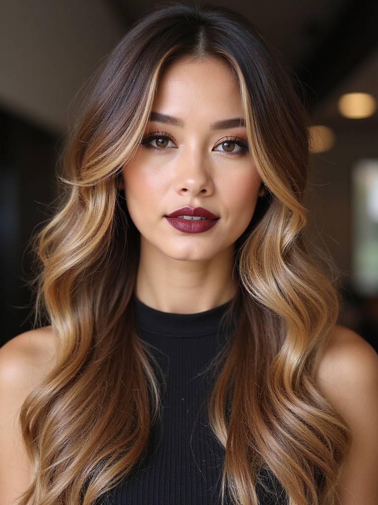 soft face framing layered movement