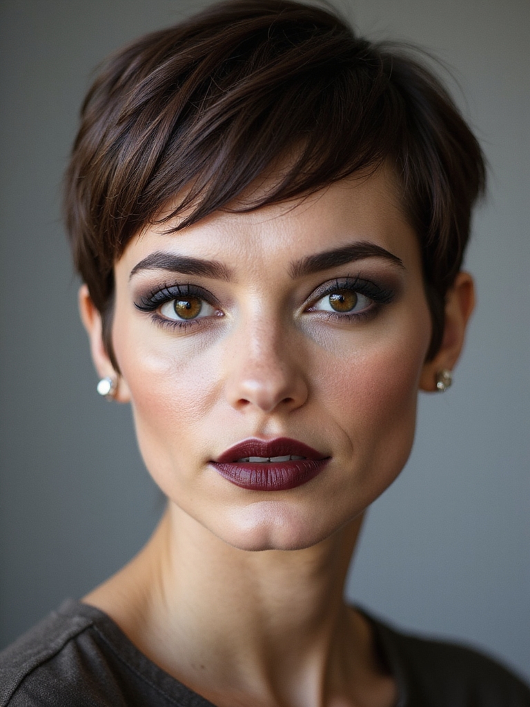 soft point cut nape texture