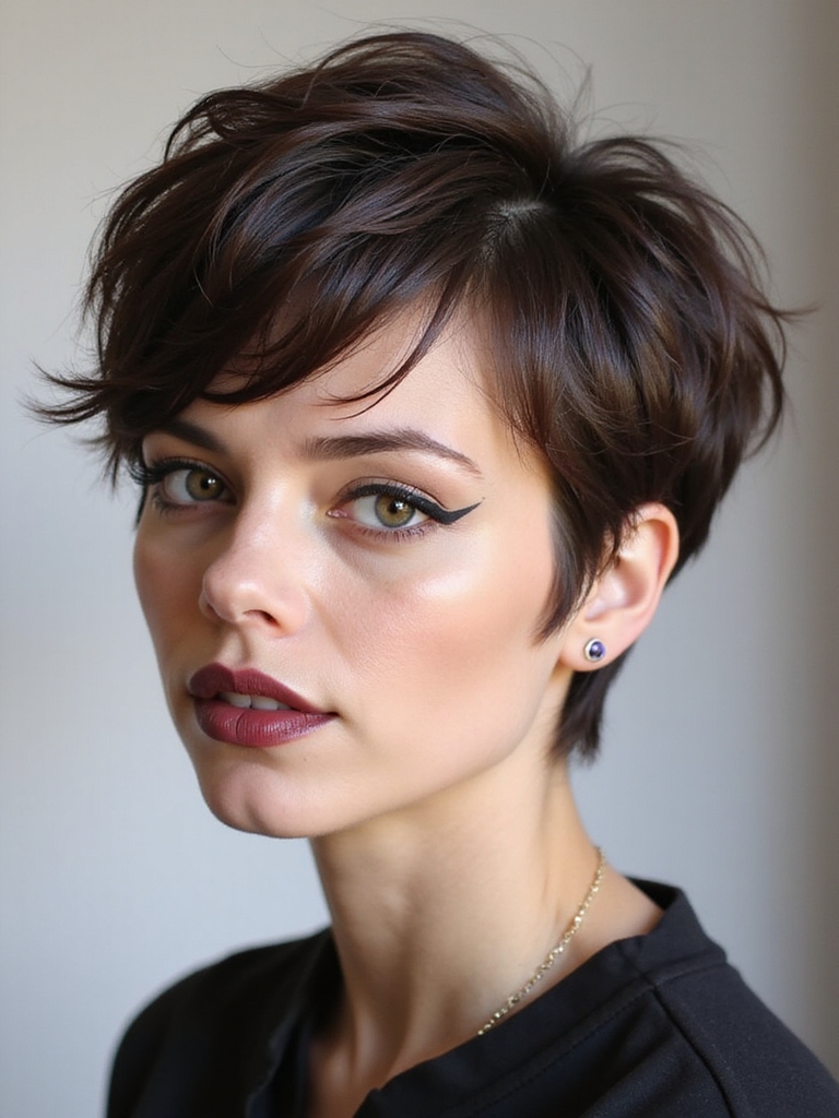 soft wispy feathered face frames