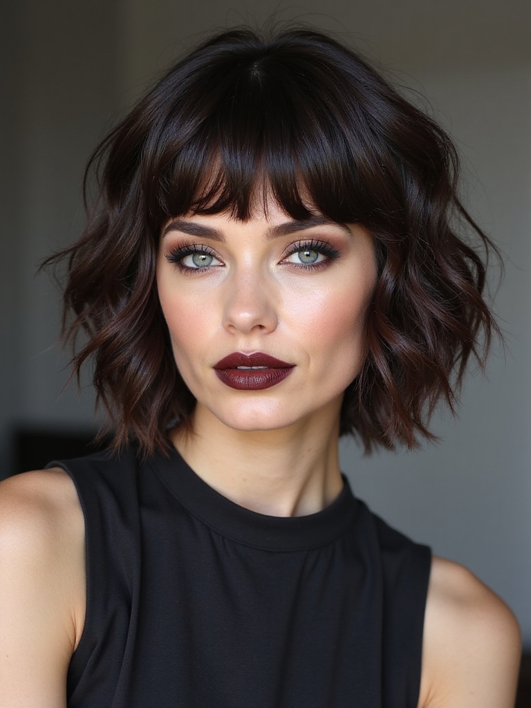 softly edgy framed eye look