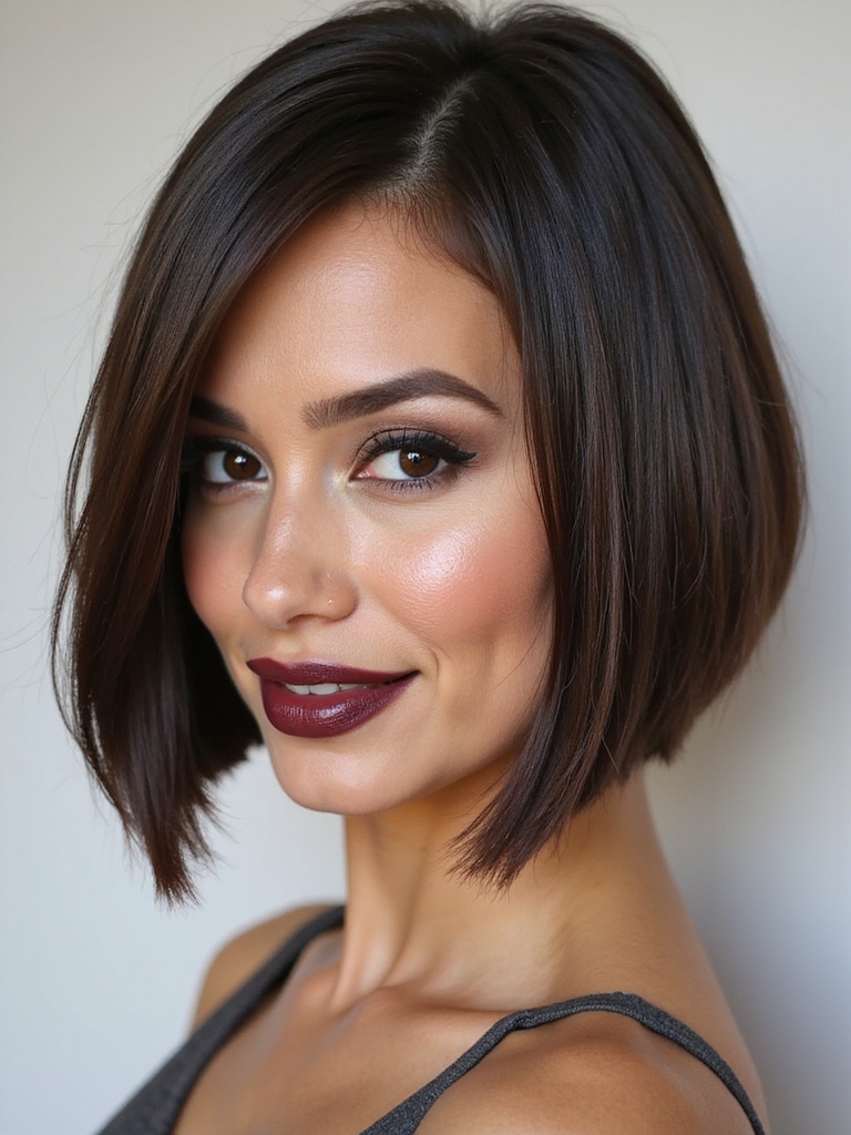 stacked bob with lift