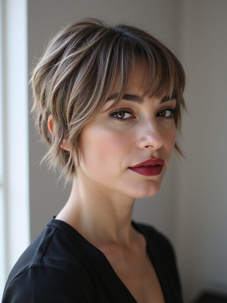 stacked nape sleek perimeter