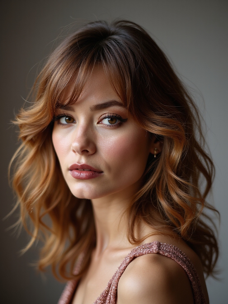 70s shag origins, a stage-born textured cut