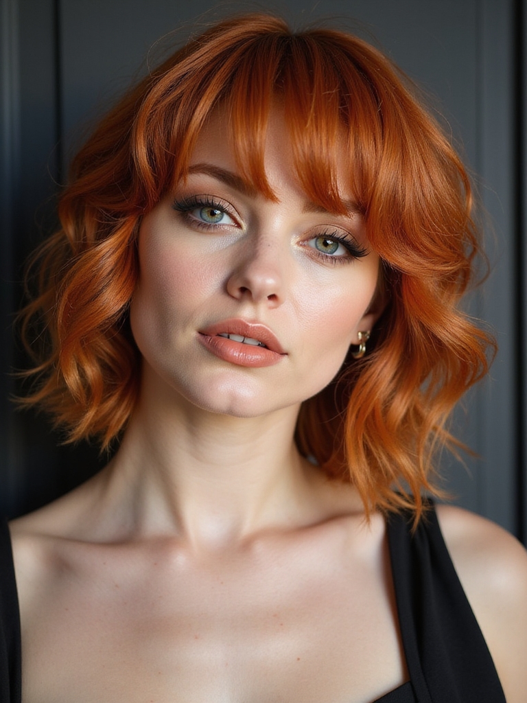 stylish ginger haircut transformations
