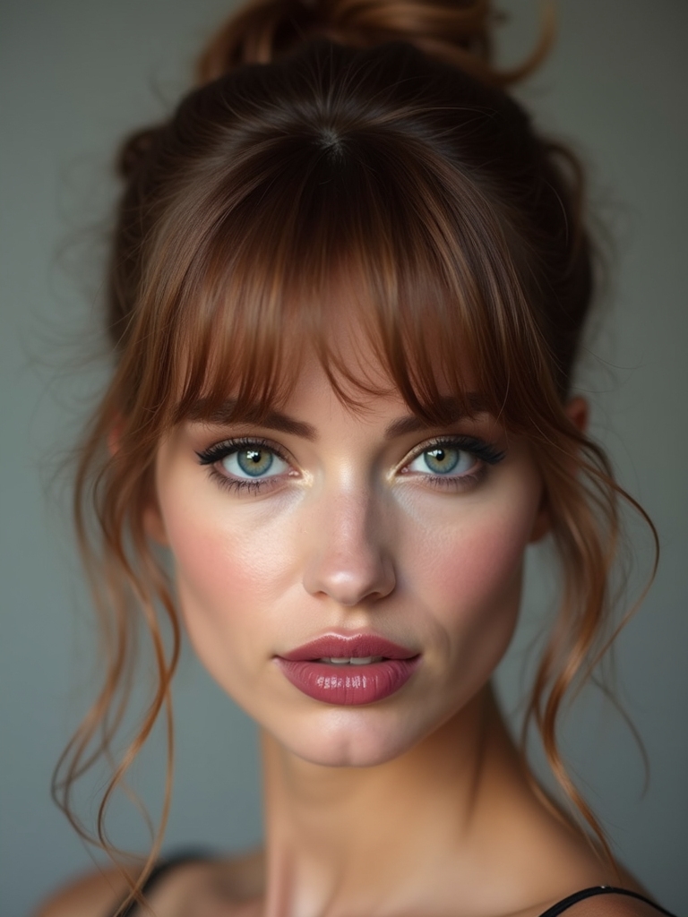 super wispy bangs airy finish