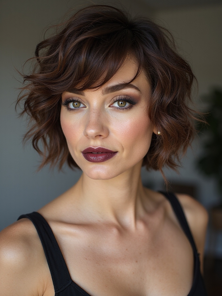 Shag pixie texture