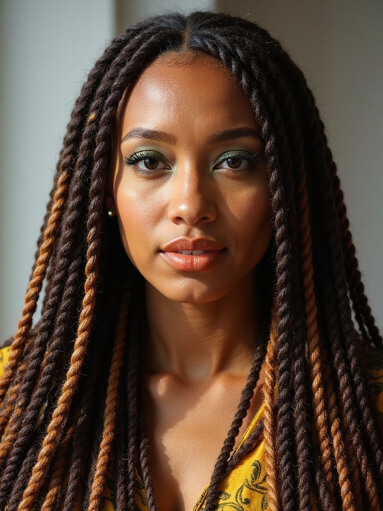 tight twisted barrel rope braids