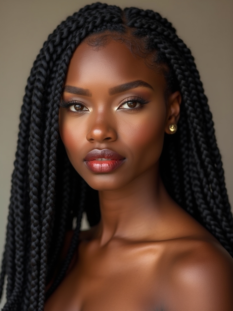 traditional dreadlocs worn loose showing mature length and natural texture