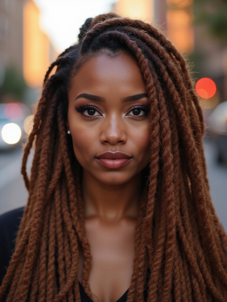 trendy seasonal dreadlock styles