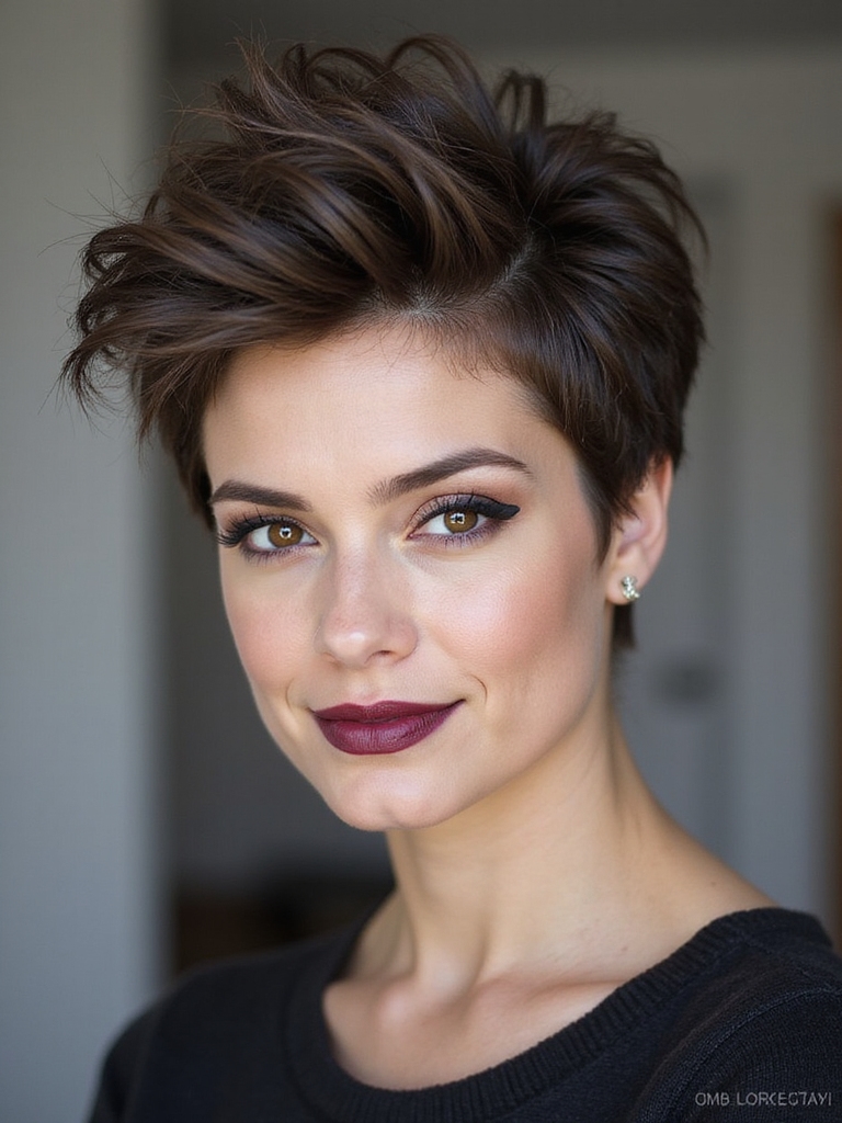 undercut pixie for balance