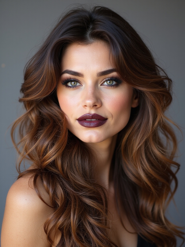 voluminous long wolf cut