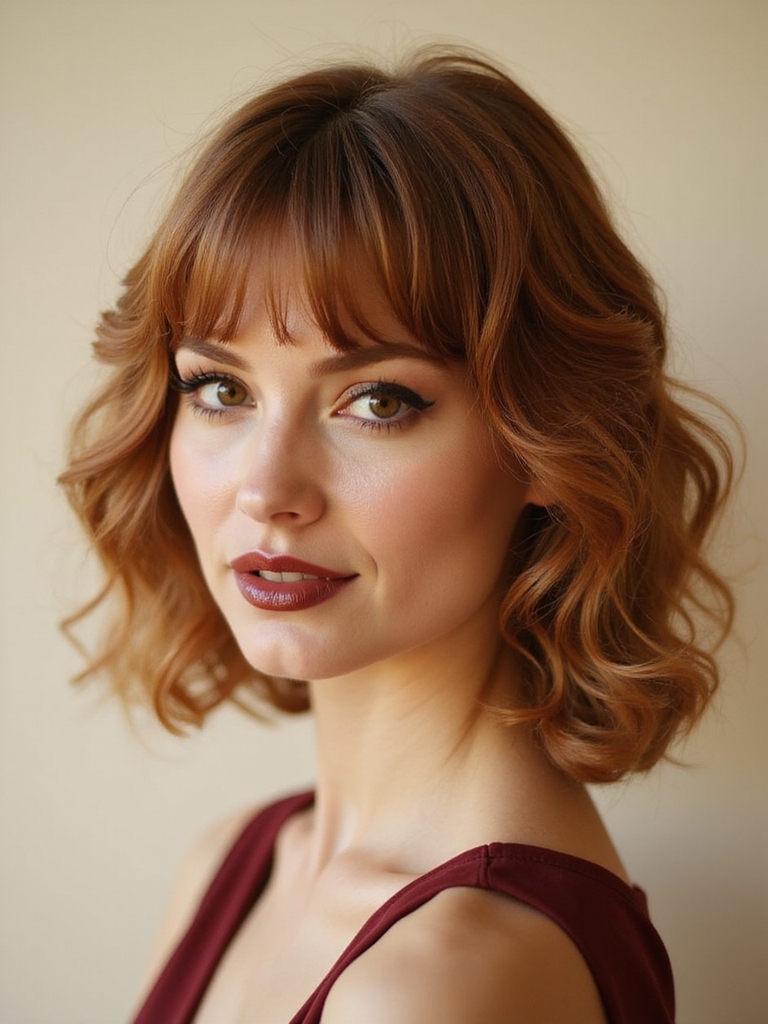 wispy birkin bangs airy layers