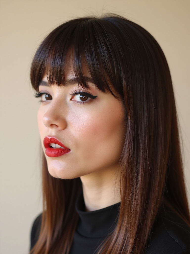 wispy eyebrow skimming micro fringe