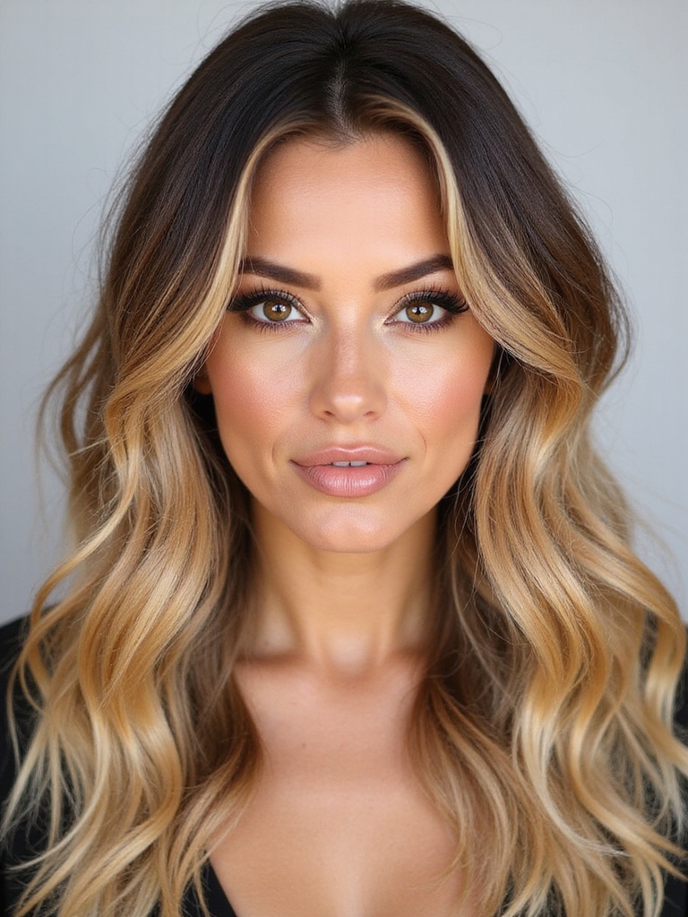 buttery almond ombre glow