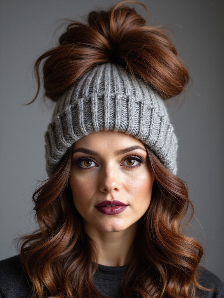 compact controlled top knot