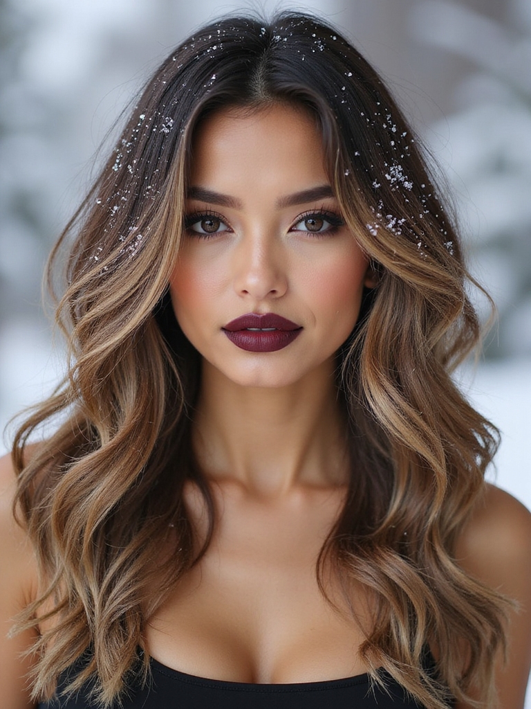 cool asheeled face framing balayage