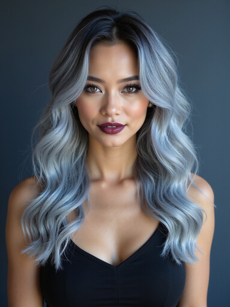 cool toned face framing highlights