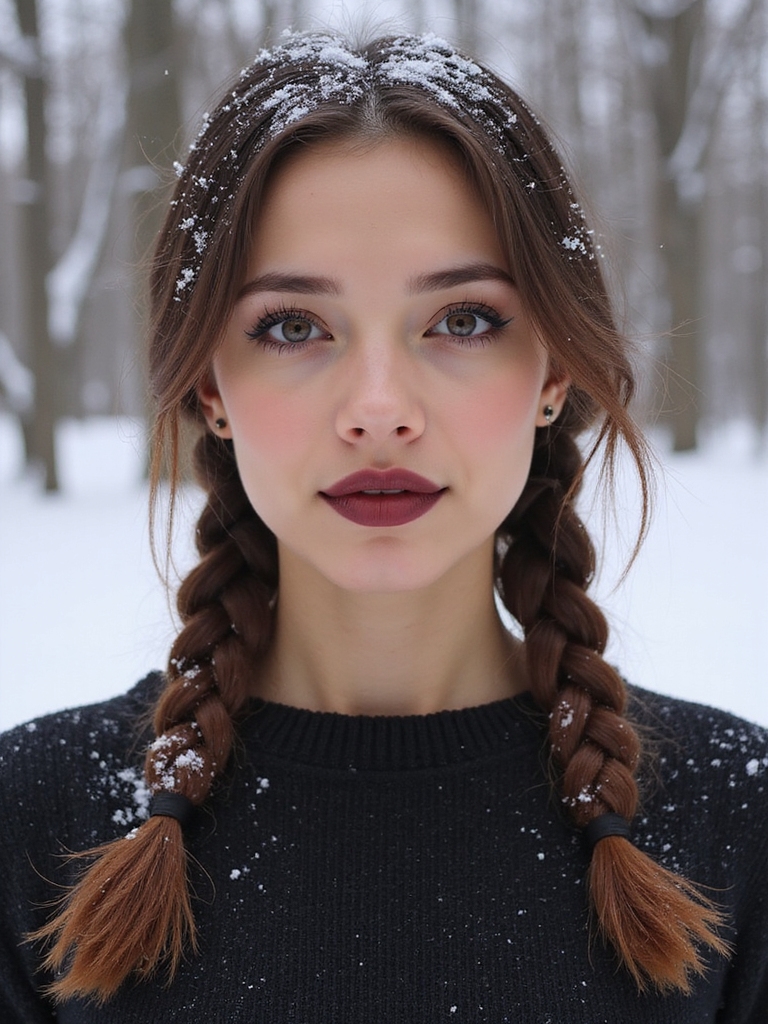 Dutch Braid Pigtails