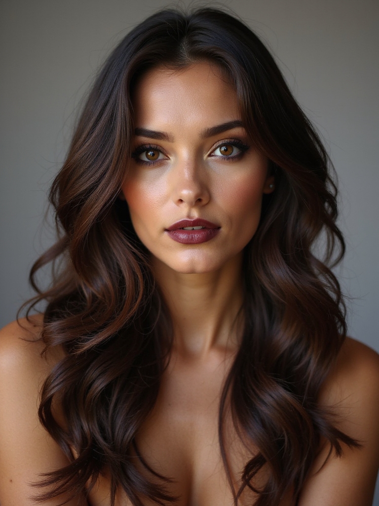 dark walnut with copper