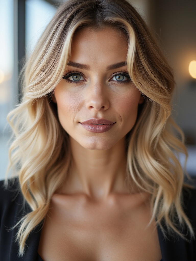 golden ash blonde balance