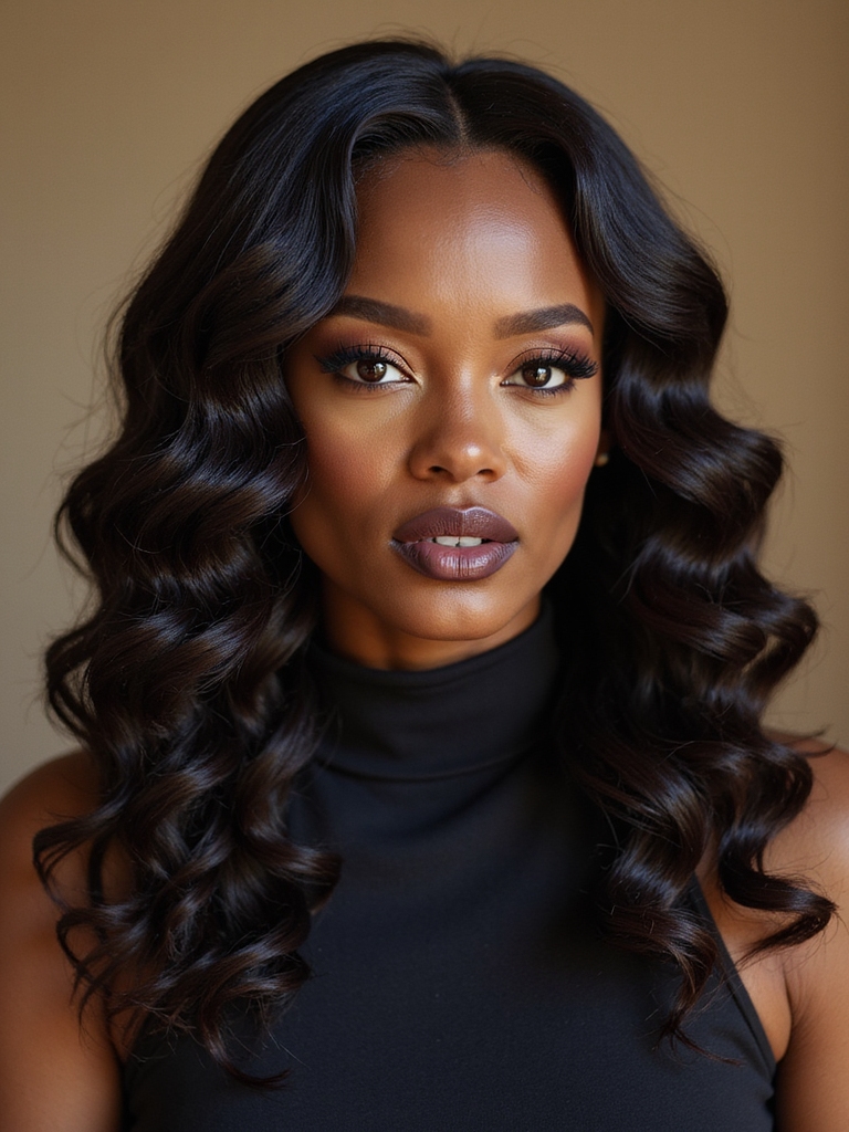 heat free elongated spiral curls