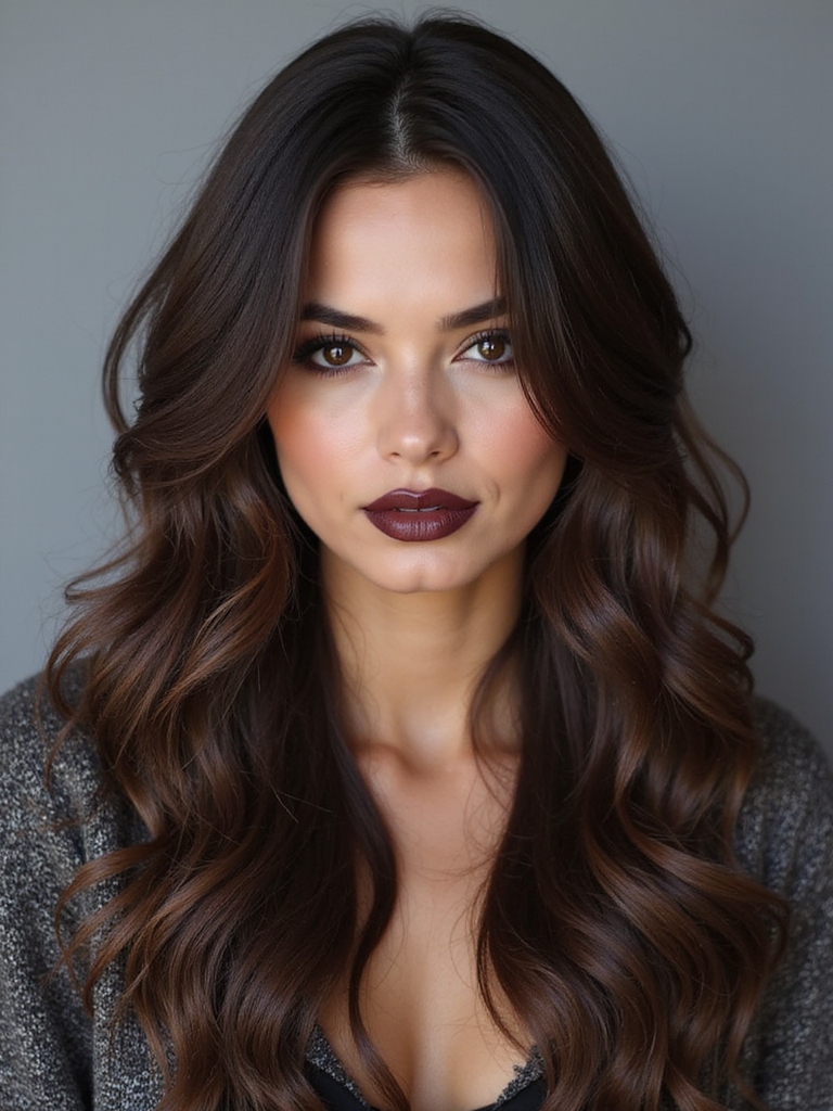 icy face framing hidden ribbons