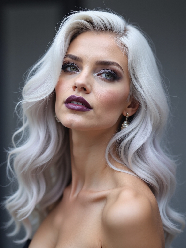 icy luminous luxe hair