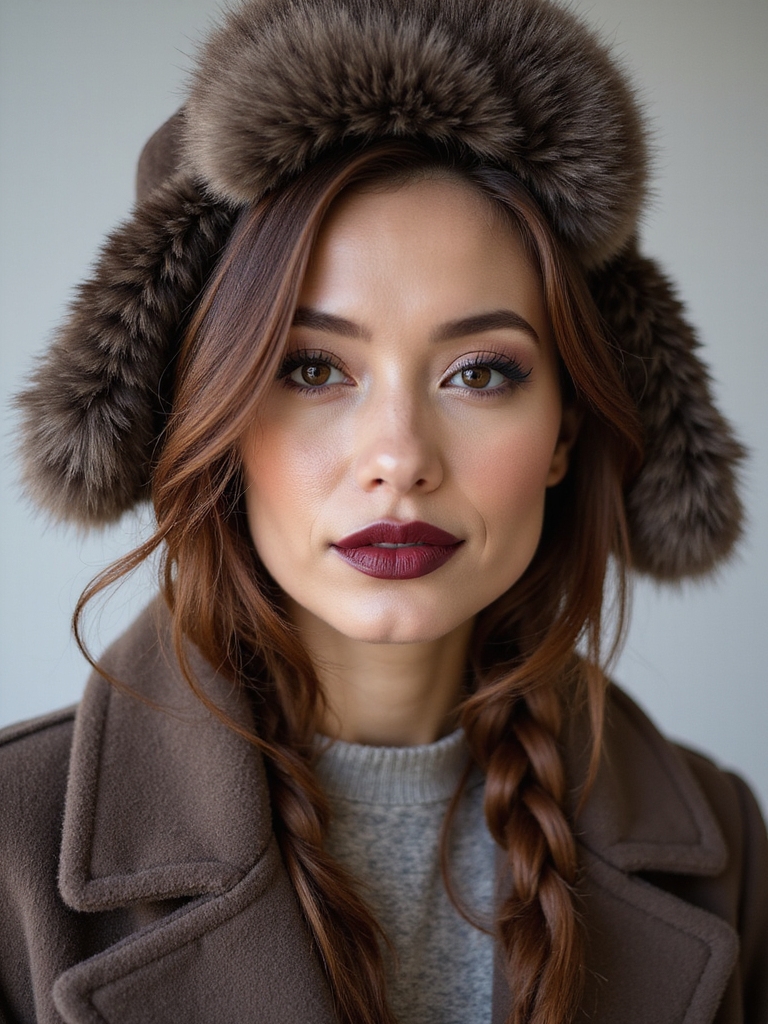 low profile sleek rope braid