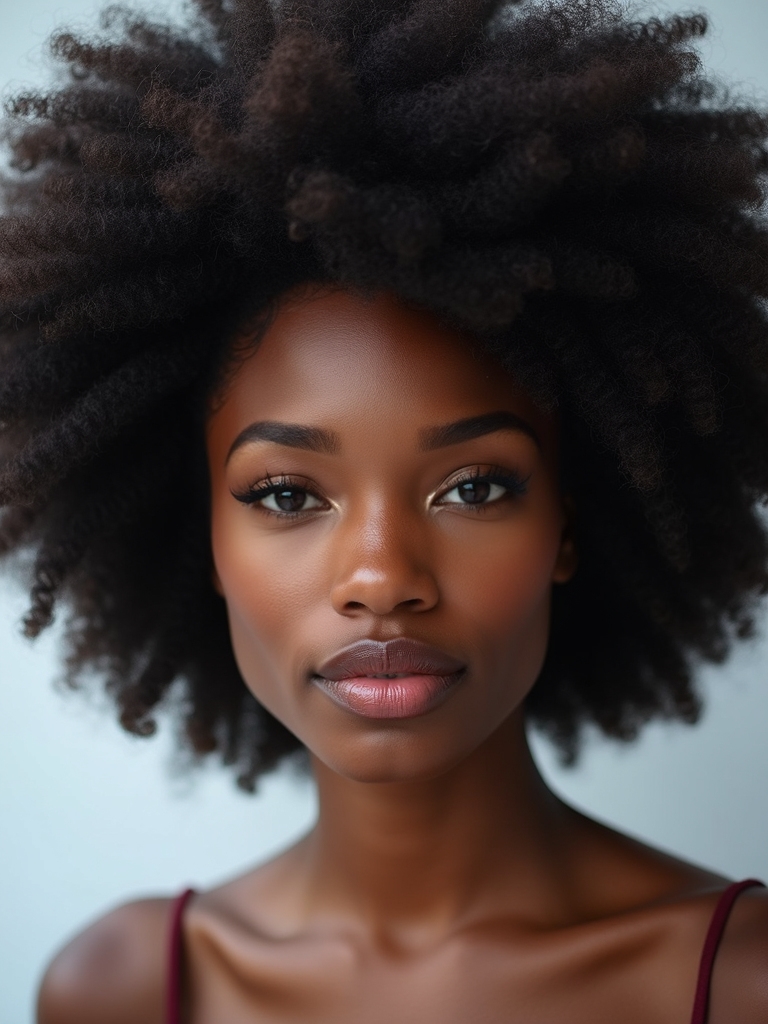 moisturized high volume defined coils