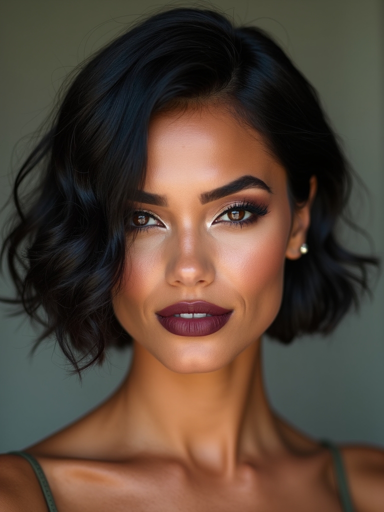 pomade defined retro finger waves