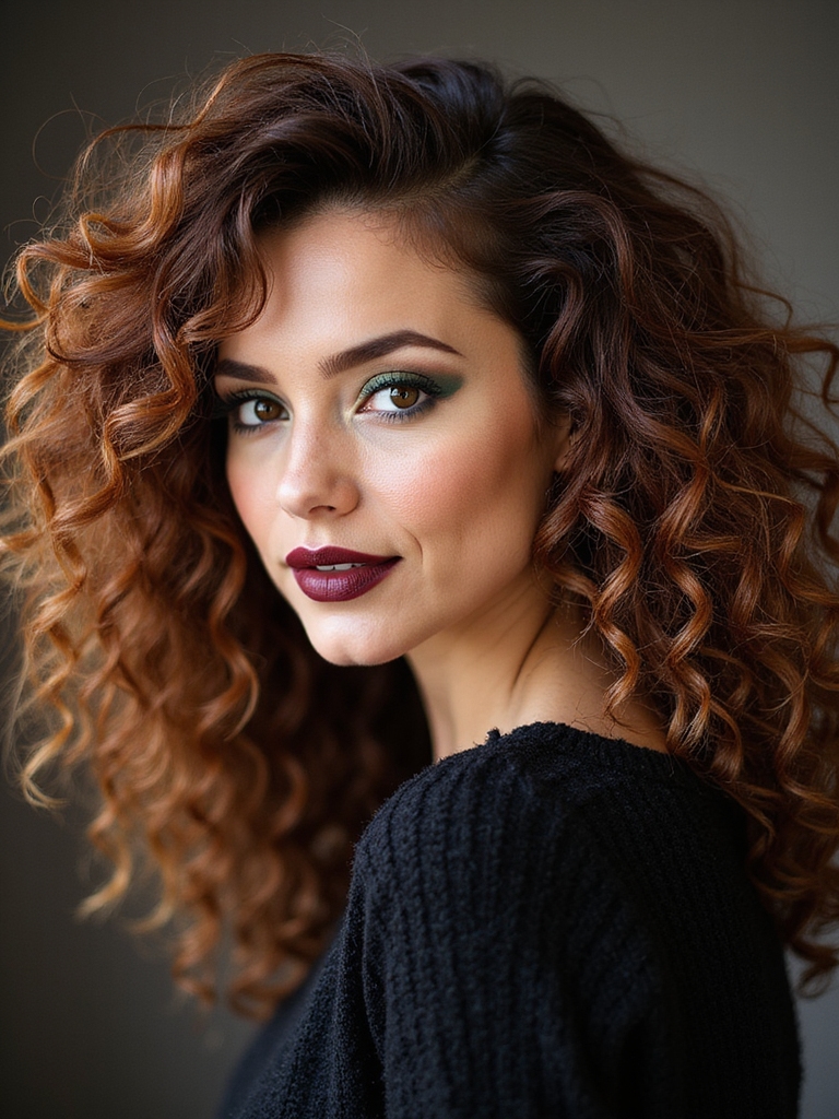 preserve curl while coloring