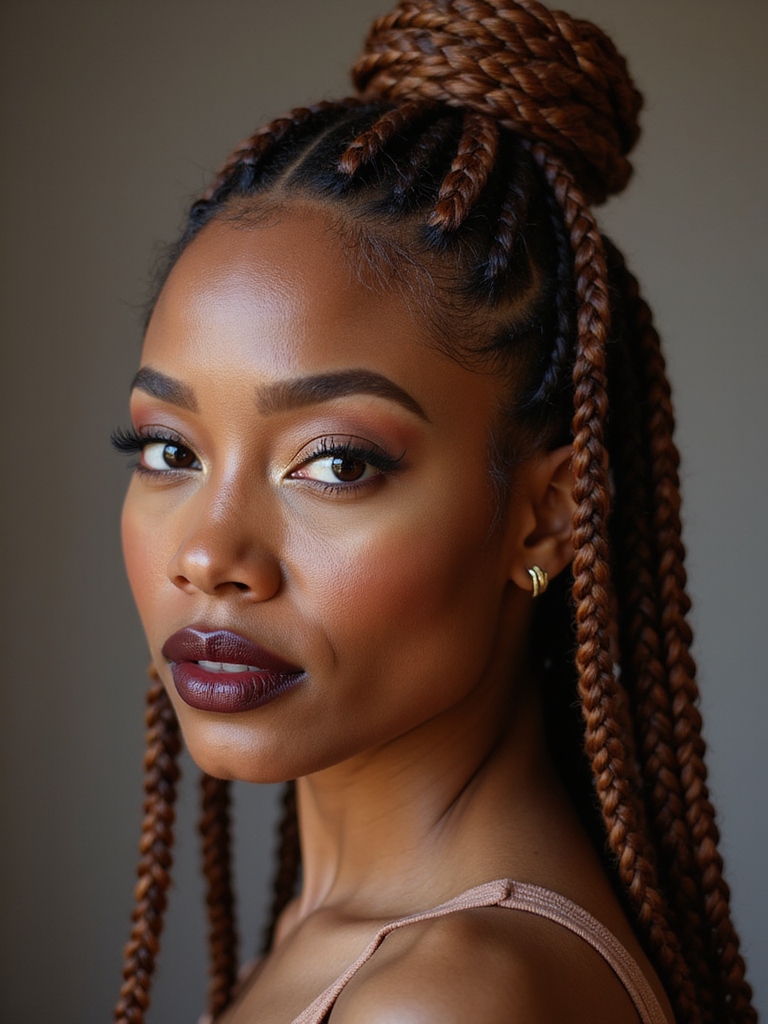 protective moisture locking winter braids