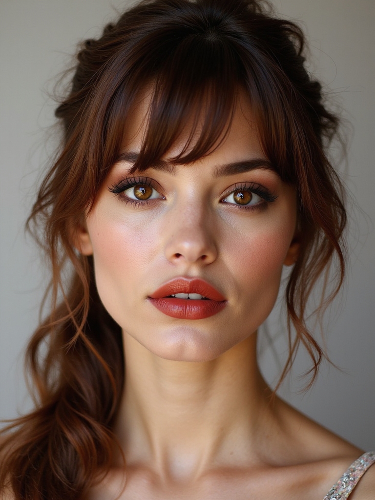 refresh oily bangs without washing