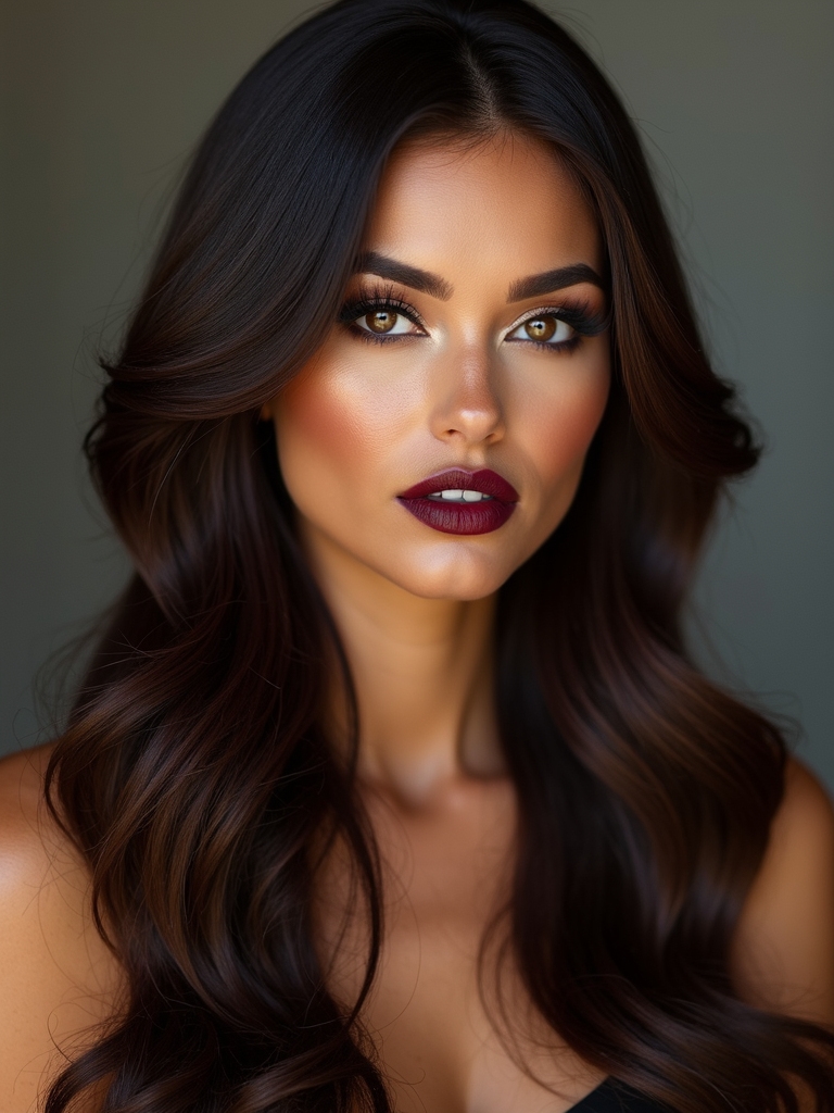 rich chocolate brunette glow