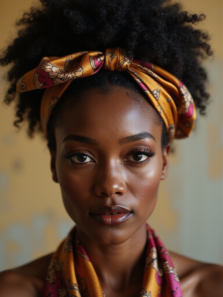 silk wrapped gentle high puff