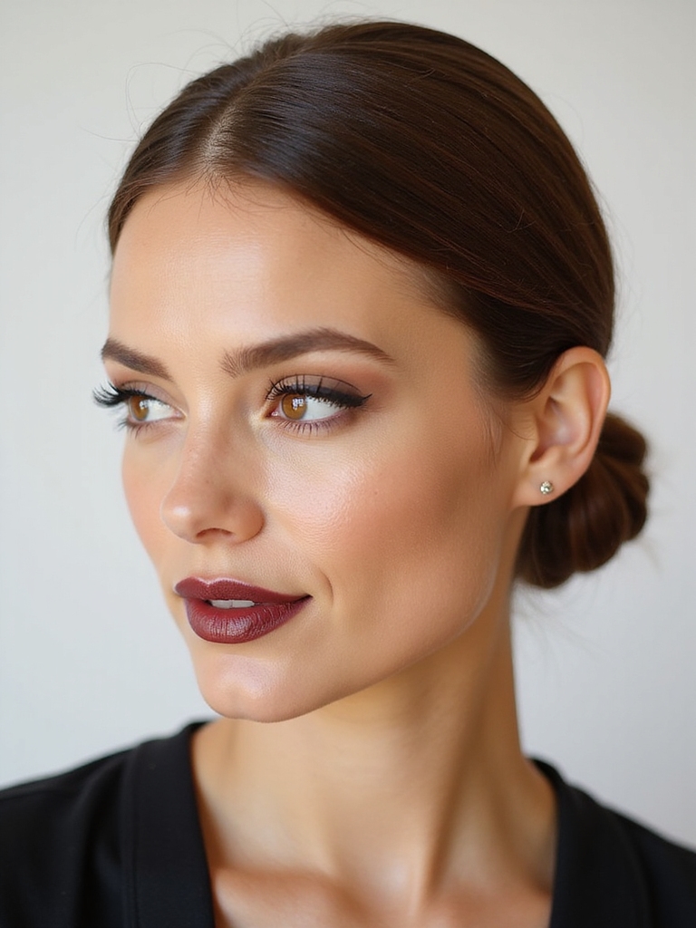 sleek low bun essentials