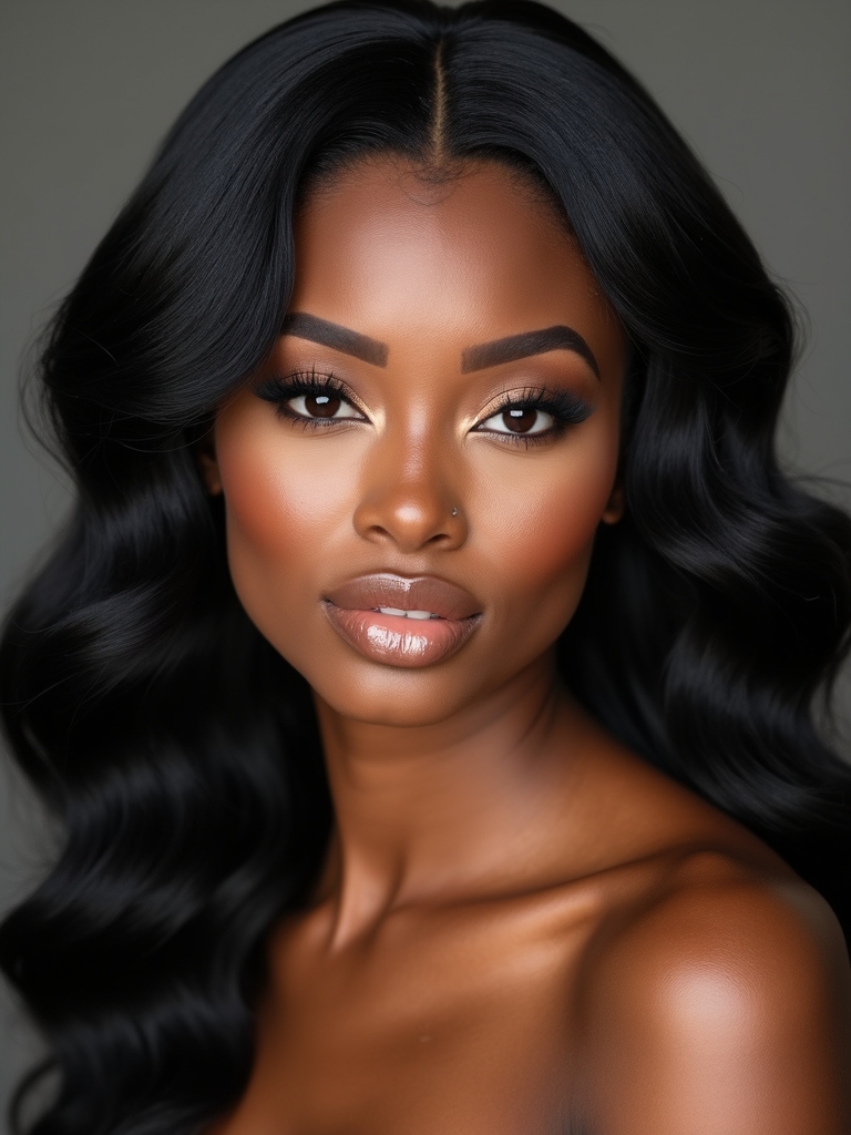 soft smudged low maintenance black