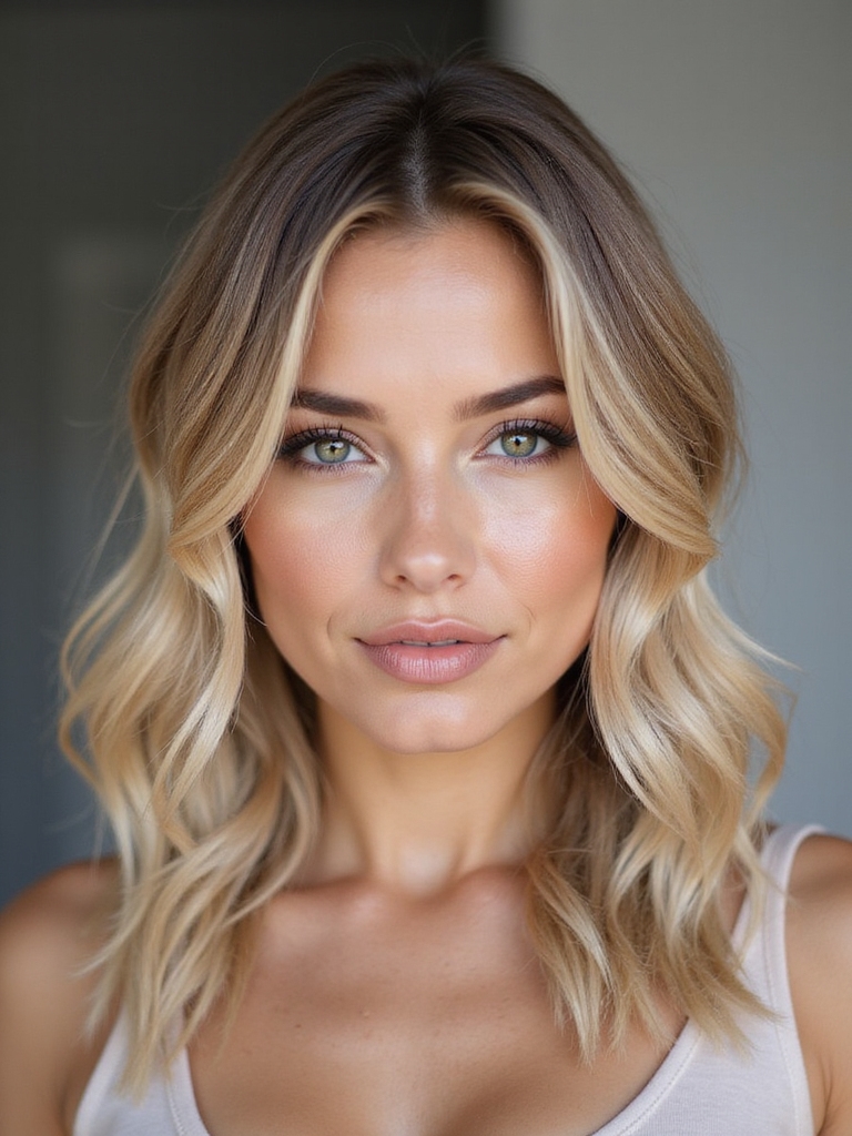 ultra fine winter blonde highlights